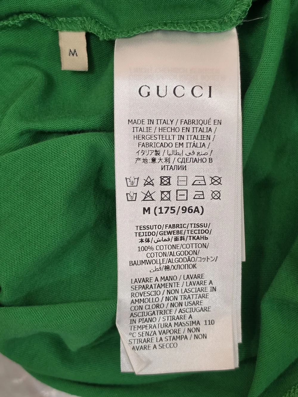Gucci GG star bust t-shirt, M